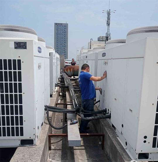 平果中央空调制热和不制冷系统维修方法